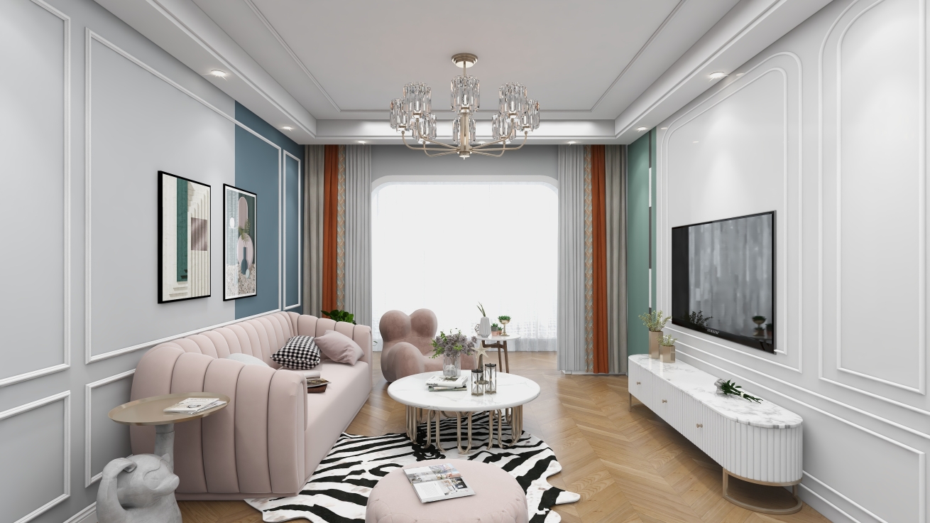 中梁壹號院 135平 現(xiàn)代簡約風(fēng)格 18萬